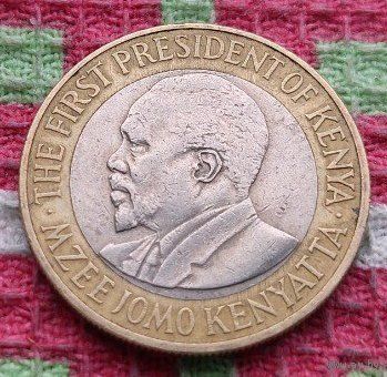 Кения 10 шиллингов 2005 года. Новогодняя распродажа!