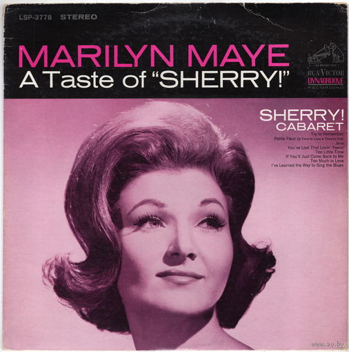 LP Marilyn Maye 'A Taste of "Sherry!"'