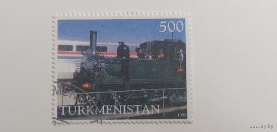 Туркменистан 1998. Поезда
