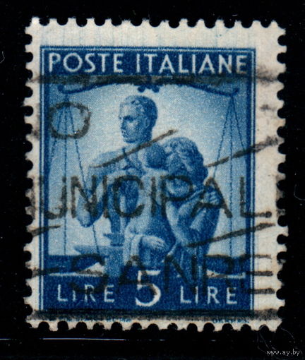 1b: Италия - 1945 - почтовая марка