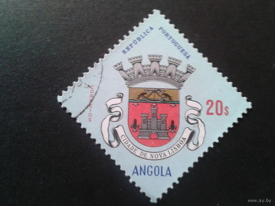 Ангола, колония Португалии 1963 герб