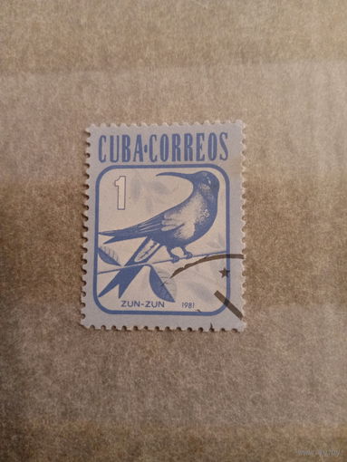 Куба 1981. Птицы. Zun Zun