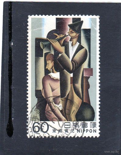 Япония. Mi:JP 1536. Saltim-banque, Сейджи Того Серия: Modern Art. 1982