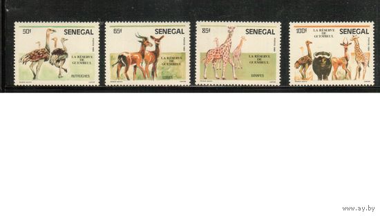 Сенегал-1986 (Мих.890-893) ,  ** , Фауна