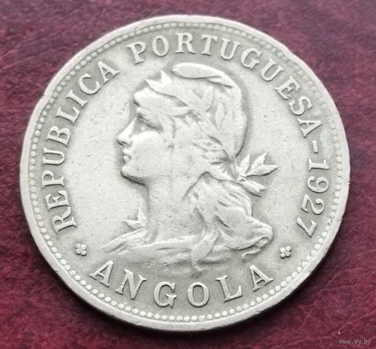 Ангола 50 сентаво, 1927-1928