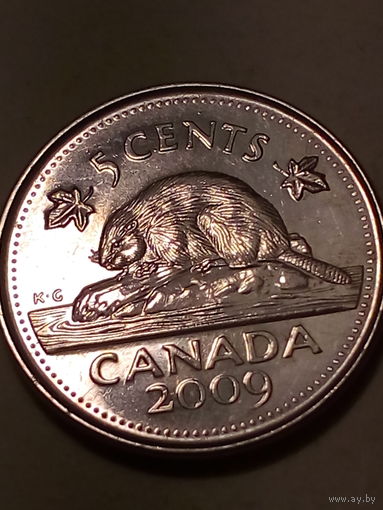 5 центов Канада 2009