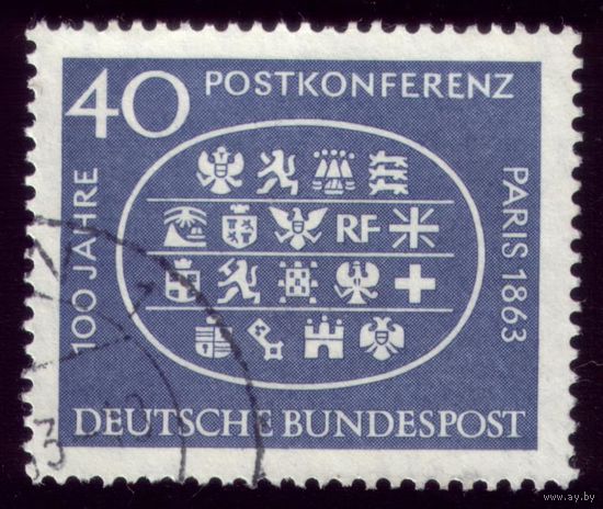 1 марка 1963 год ФРГ 398
