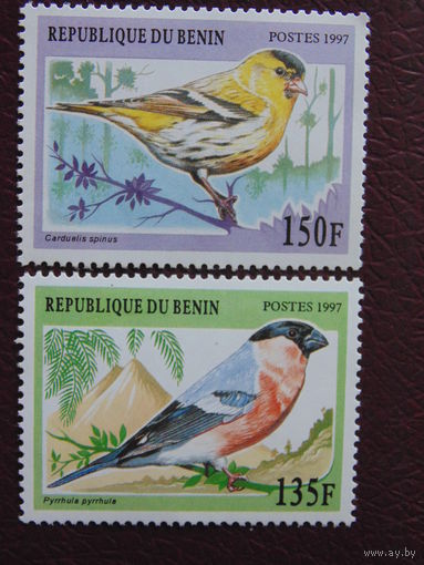 Бенин 1997 г. Птицы.