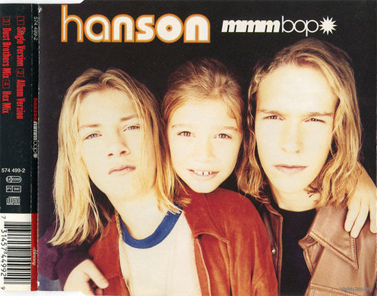 Hanson - Mmm Bop-1997,CD, Single,Made in UK.