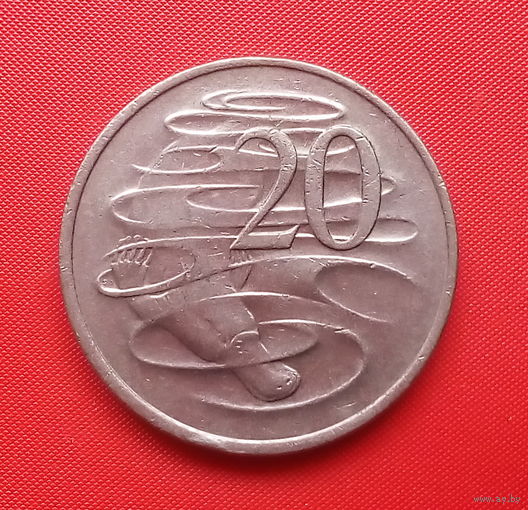 68-14 Австралия, 20 центов 1982 г.
