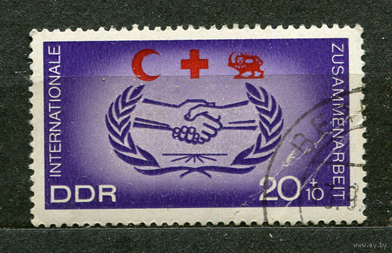 Международный Красный крест. ГДР. 1966