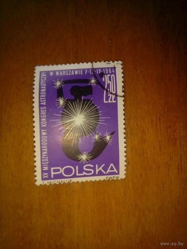 Польша 1964.  Космос серия 1м