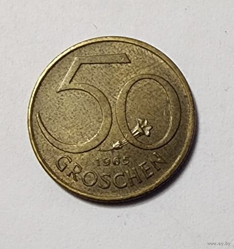 Австрия 50 грошей, 1965