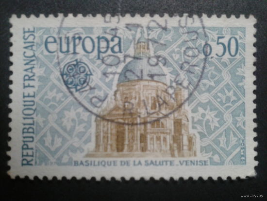 Франция 1971 Европа базилика св Марии 17 век