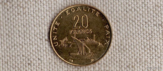 Джибути 20 франков 1996(Li)