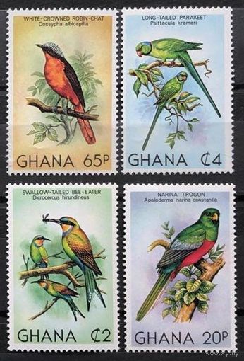 1981 Гана 872-875 Птицы 16,00 евро