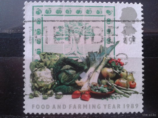Англия 1989 Овощи