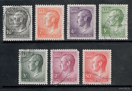 Люксембург /1965-71/ Стандарт / Жан фон Люксембург / 7 марок