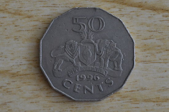 Свазиленд 50 центов 1996