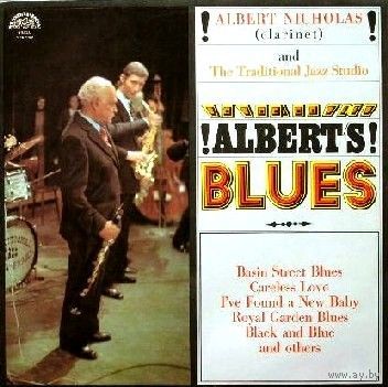 Albert Nicholas And Traditional Jazz Studio - Albert's Blues - LP - 1974