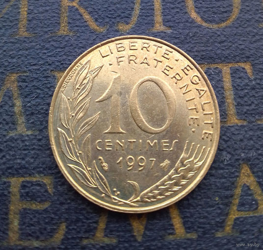 10 сантимов 1997 Франция #07