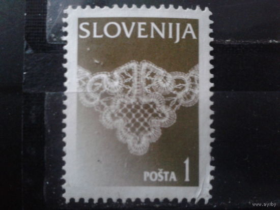 Словения 1996 Стандарт, кружева*
