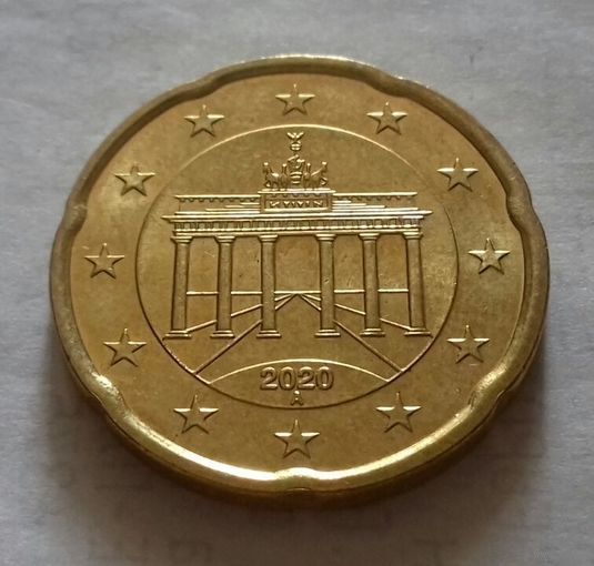 20 евроцентов, Германия 2020 A, AU