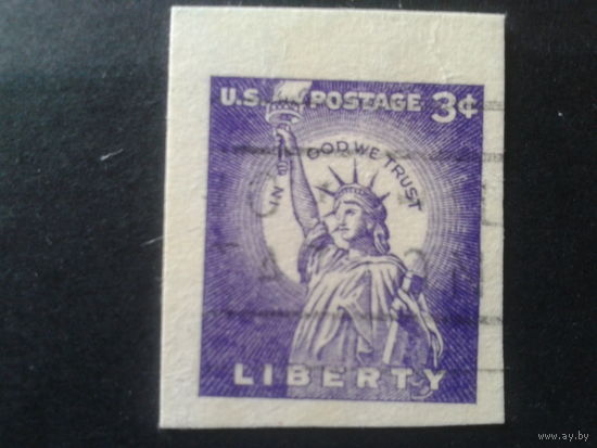 США вырезка из почтовой карточки