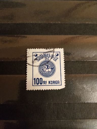 1951 Южная Корея национальный символ дорогая без дыр Мих75С перф 12,5 (3-1)
