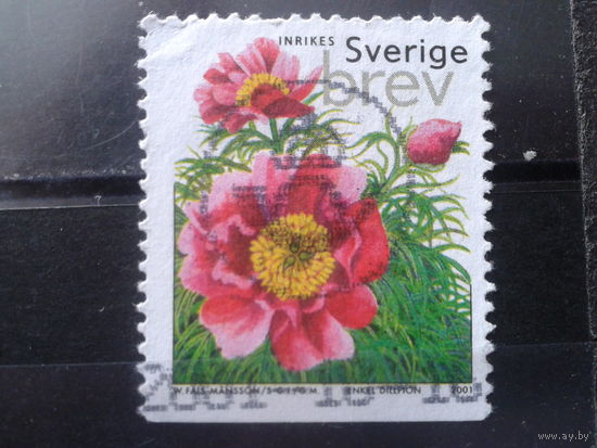 Швеция 2001 Цветы