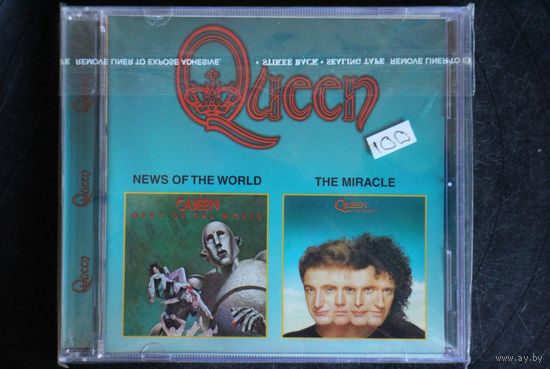 Queen – News Of The World / The Miracle (2000, CD)