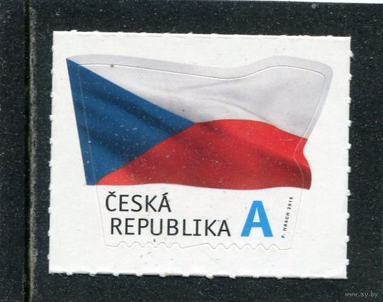 Чехия. Государственный флаг. Вып.2015