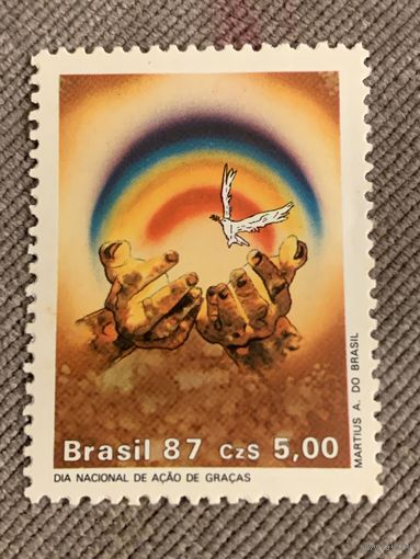 Бразилия 1987. Dia nacional de acao de gracas