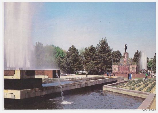 СССР Ашхабад сквер им. В.И. Ленина