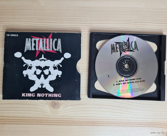 Metallica - King Nothing (CD, USA, 1997, лицензия) Slide Tray
