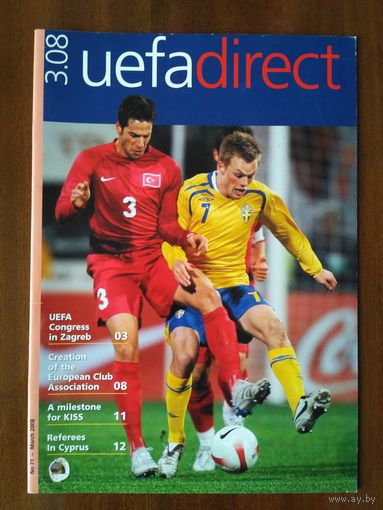 Журнал UEFA drect 3-2008