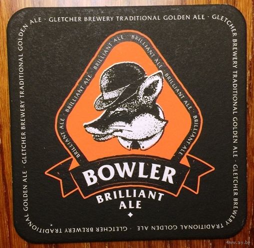 Подставка под пиво Bowler Brilliant Ale No 2