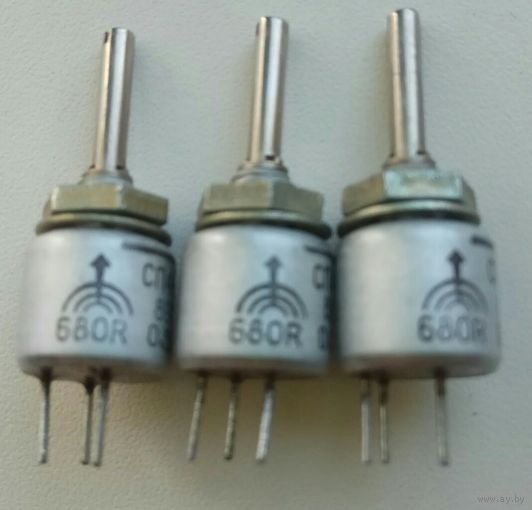 Резисторы сопротивление переменное СП4-1а 0.5 к68