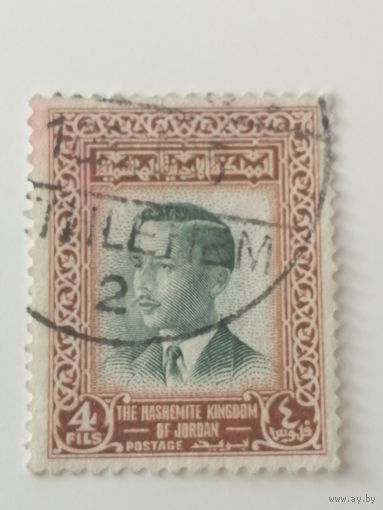 Иордания 1954-55.  Король Хусейн