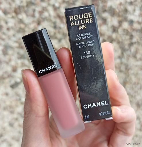 Жидкая матовая помада Chanel Rouge Allure Ink 168 Serenity