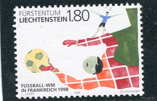 Лихтенштейн. Чемпионат мира по футболу. Франция 1998