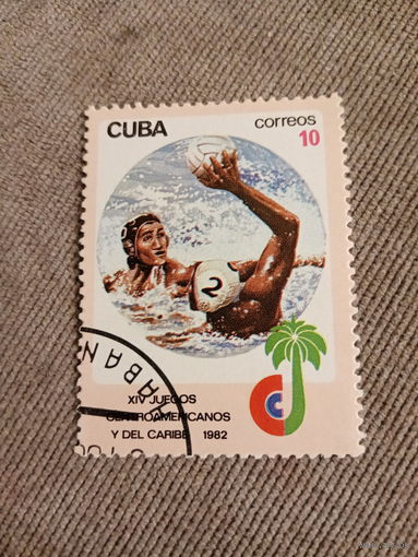 Куба 1982. Панамериканские игры. Водное поло