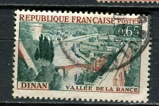 Франция - 1961 - Архитектура 0,65Fr - [Mi.1369] - 1 марка. Гашеная.  (Лот 20Di)