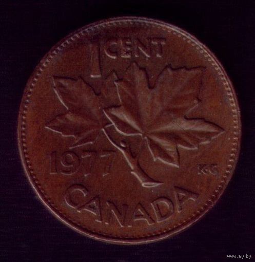 1 цент 1977 год Канада