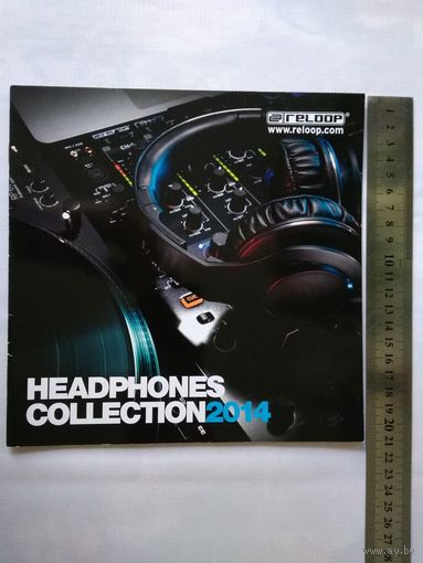 Каталог  Reloop  headphones collection 2014  (14стр)