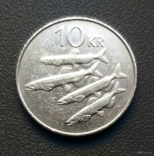 10 крон 1984 год * Исландия