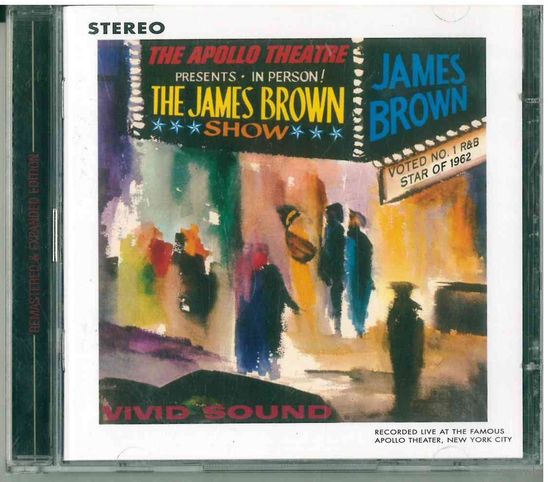 CD James Brown - Live At The Apollo (23 Mar 2004) Rhythm & Blues, Funk, Soul