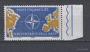 НАТО. Италия. 1959. 1 марка (полная серия). Michel N 1032 (0,2 е).