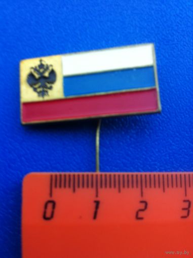 Значок Флаг России