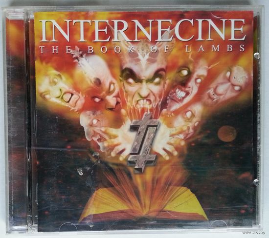 CD Internecine – The Book Of Lambs (26 мар. 2003) Death Metal
